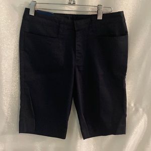 Navy shorts, two pair